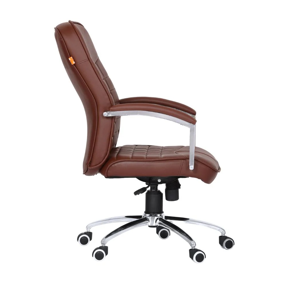 High Back Leather Executive Chair with Armrest