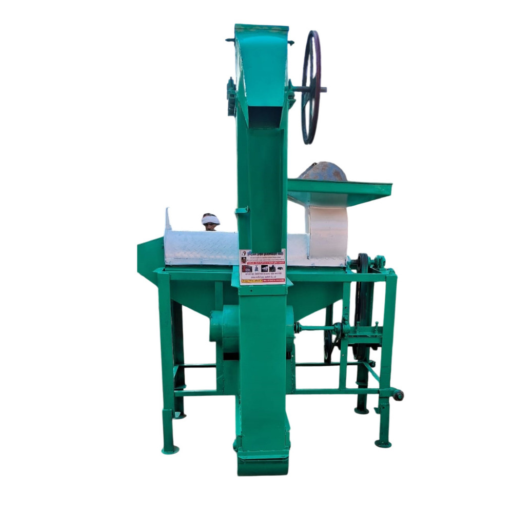 Maize Dehusker Machine With Corn Flour - Color: Green