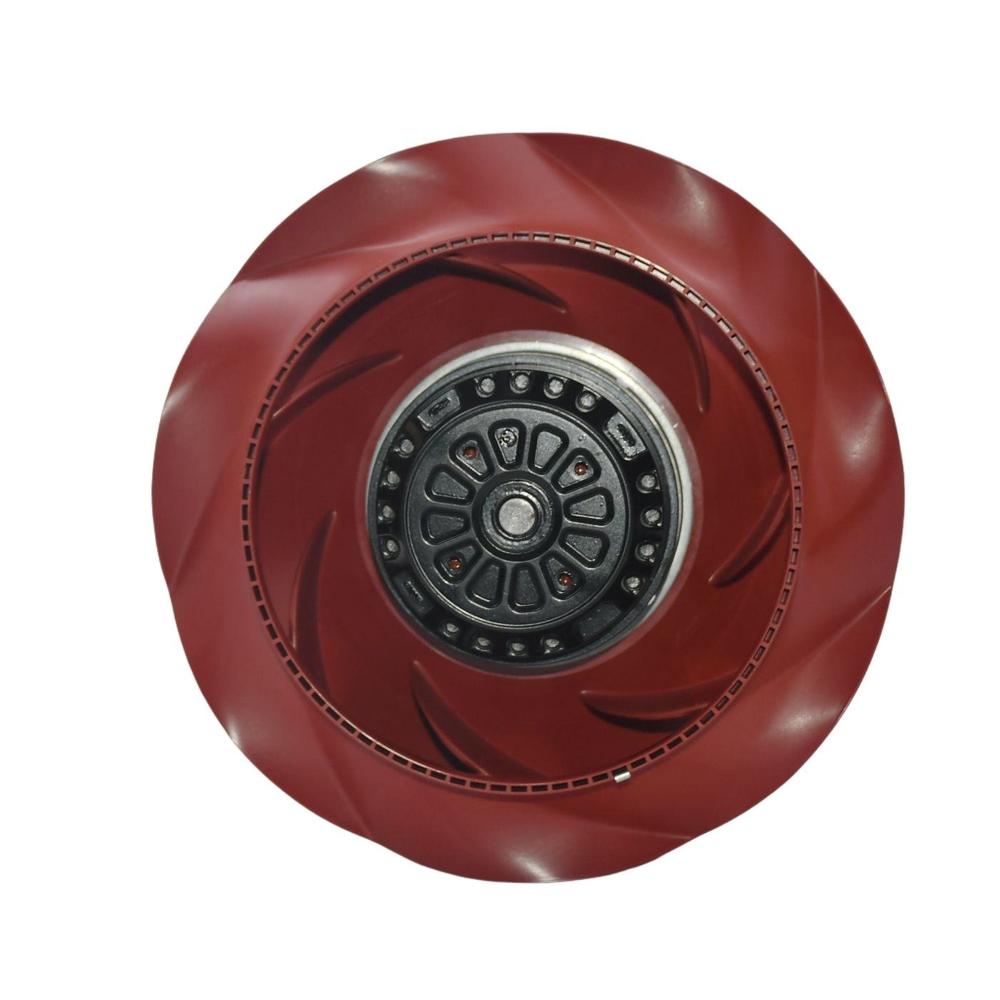 EBM PAPST R2E250-RC08-12 230V Turbine 250mm Centrifugal Cast Iron Blades Ball Axial Flow Cooling Fan 