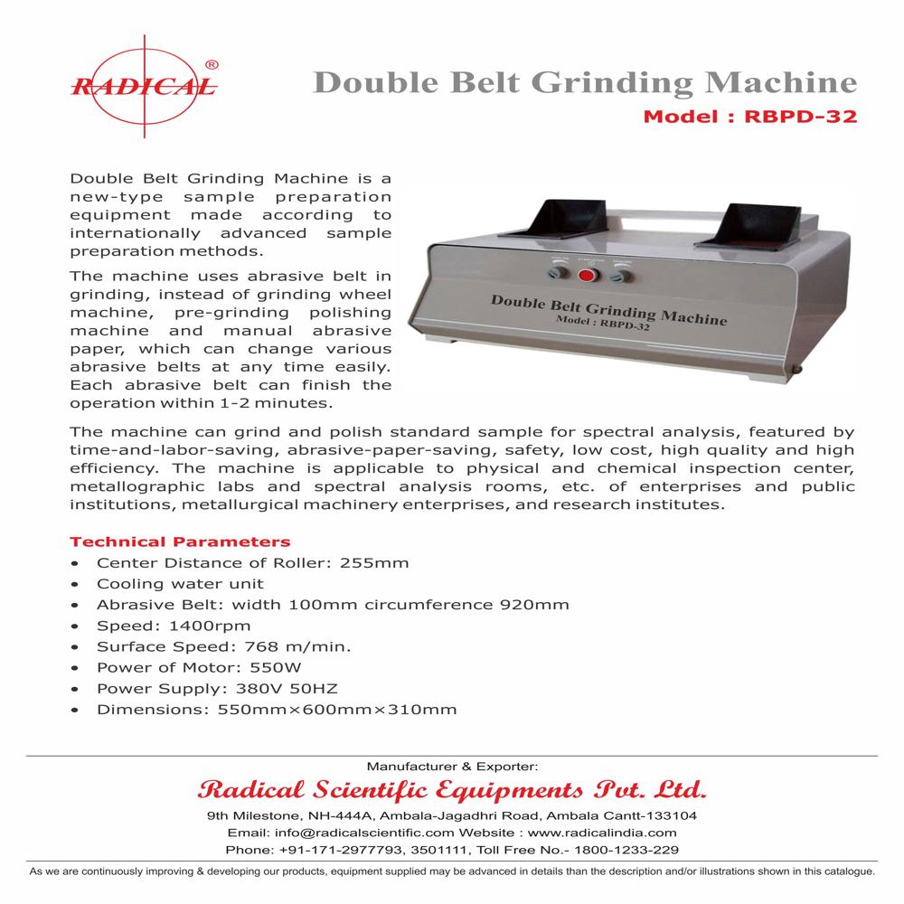 Belt Grinder/Polisher RBP-100