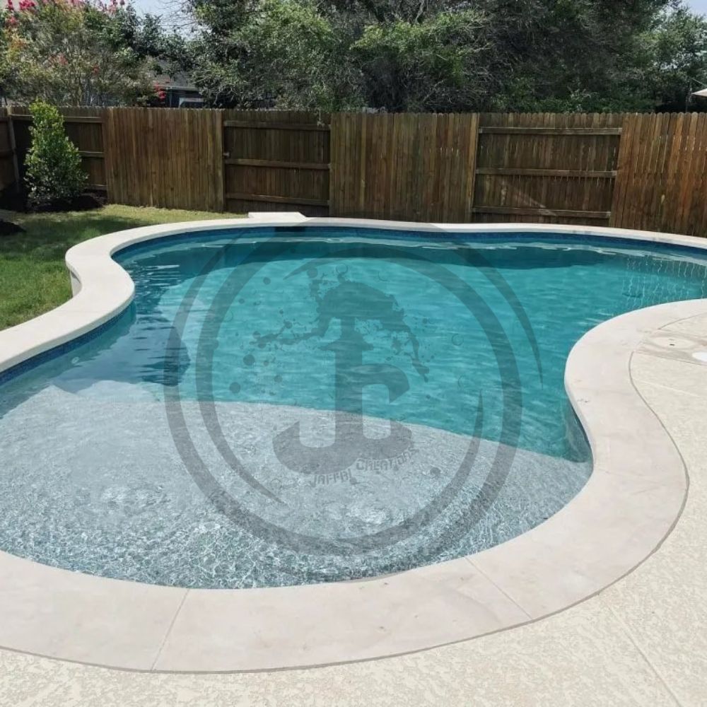 Outdoor Swimming Pool - Abs Material, 3.5' To 8' Depth Range, Blue Color | Designed For Residential Relaxation And Versatile Usage In Private Bungalows And Apartments