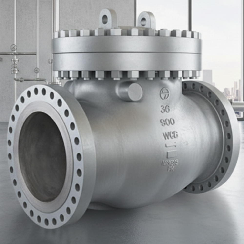 L&t Cast Steel Wcb Check Valve Class 900 Cat No. 793-8 - Application: Industrial