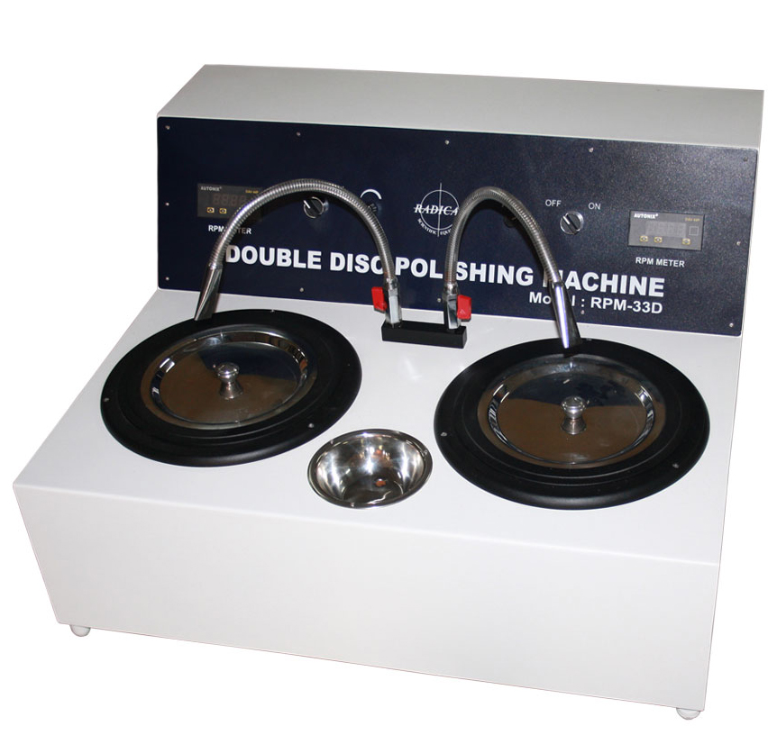 Double Disc Digital Polishing Machine RPM-33D