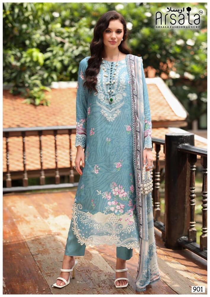 Arsala Amira Vol-9 Karachi Dress Material