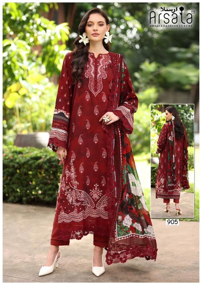 Arsala Amira Vol-9 Karachi Dress Material