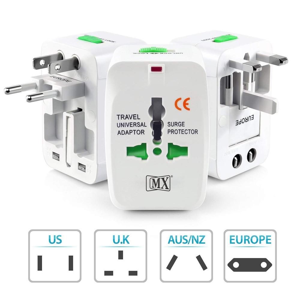 Mx Universal Travel Adapter - Color: White