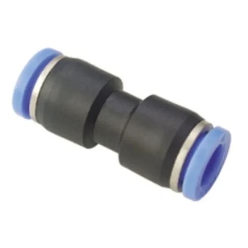 Pneumatic Pu Pipe Fitting - Color: Black & Blue