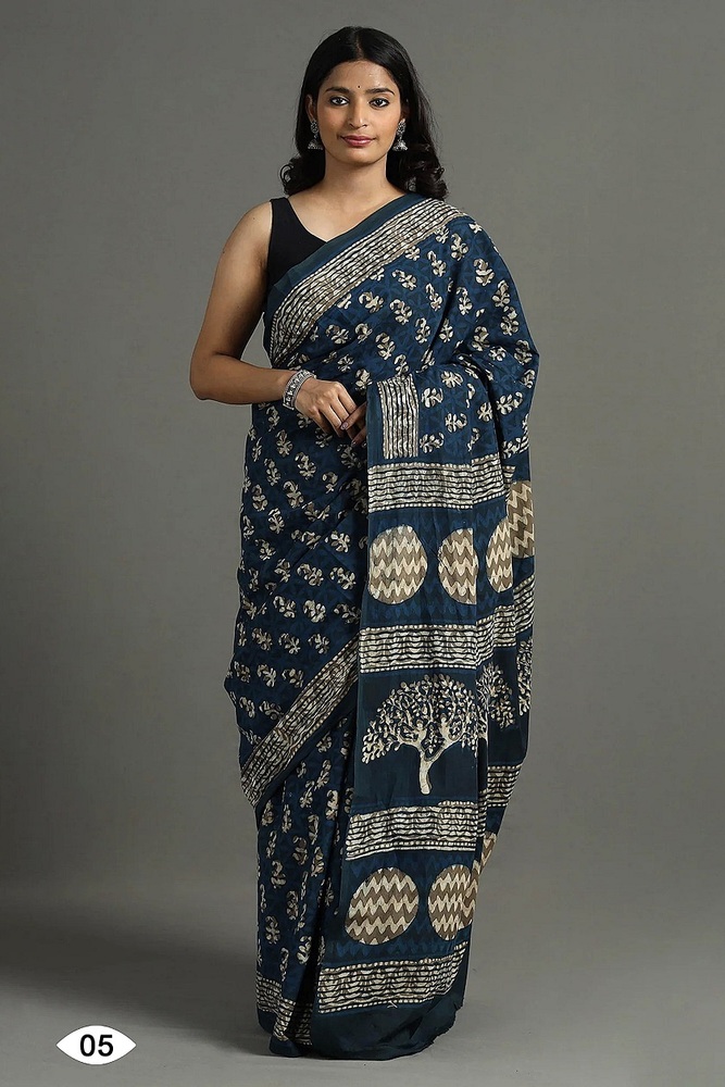 Sof Swetha Malai Cotton Saree