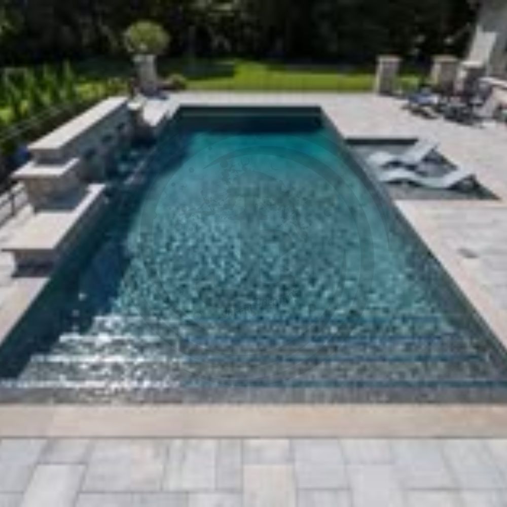 Regular Swimming Pool - 3.5' To 8' Depth, White Color, 220v Power Supply | Ideal For Hotels And Resorts