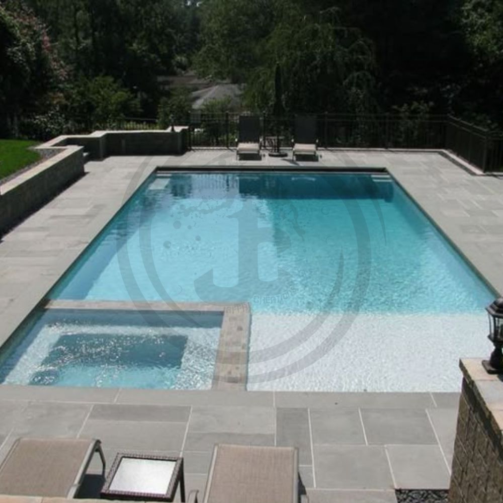 Regular Swimming Pool - 3.5' To 8' Depth, White Color, 220v Power Supply | Ideal For Hotels And Resorts