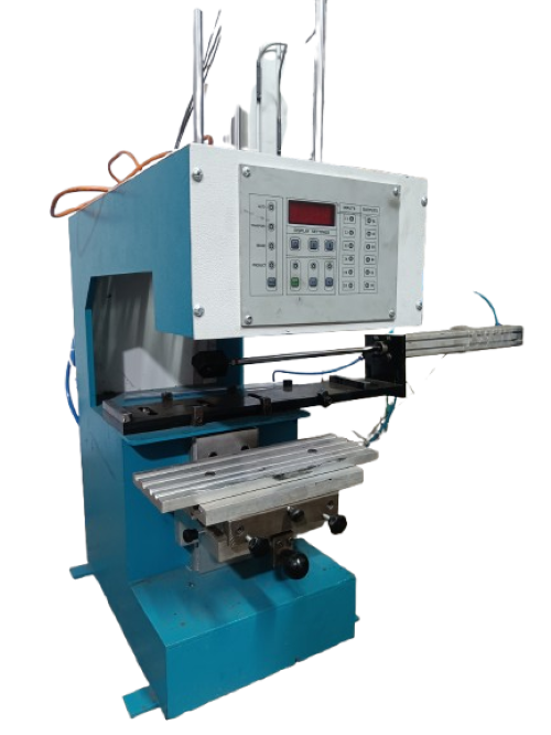 Manual Pad Printing Machine - Color: Blue
