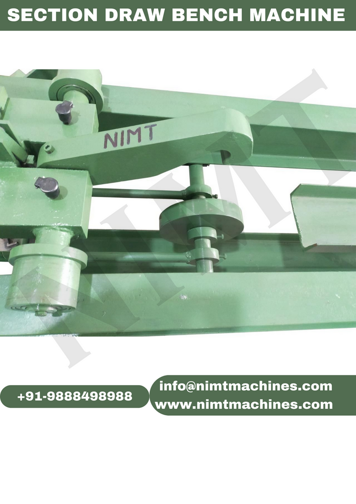 Section Draw Bench Machine By North India Machine Tools