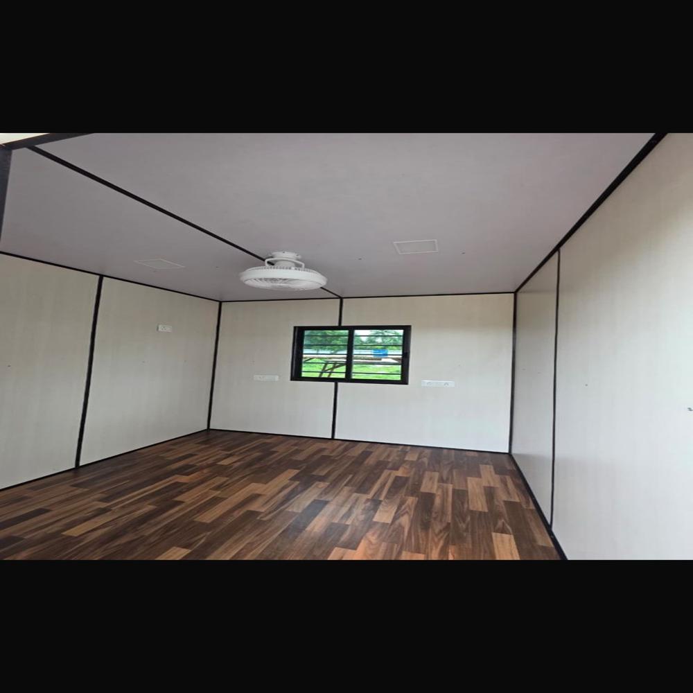 8X8 Feet Steel Portable Security Cabin