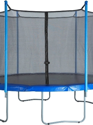Trampoline With Support - Dimension (L*w*h): 182 X 140 X 183 Cm Centimeter (Cm)