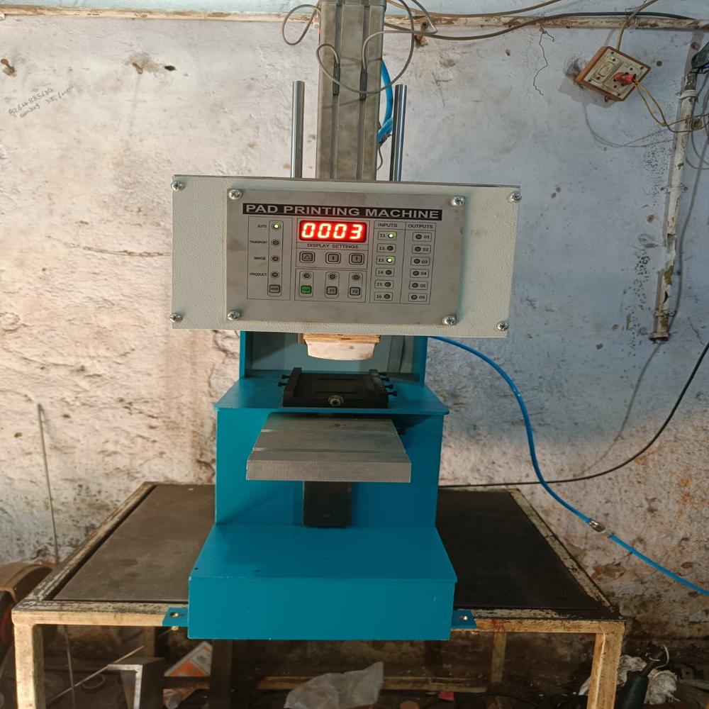 Electric Pad Printing Machine - Color: Blue