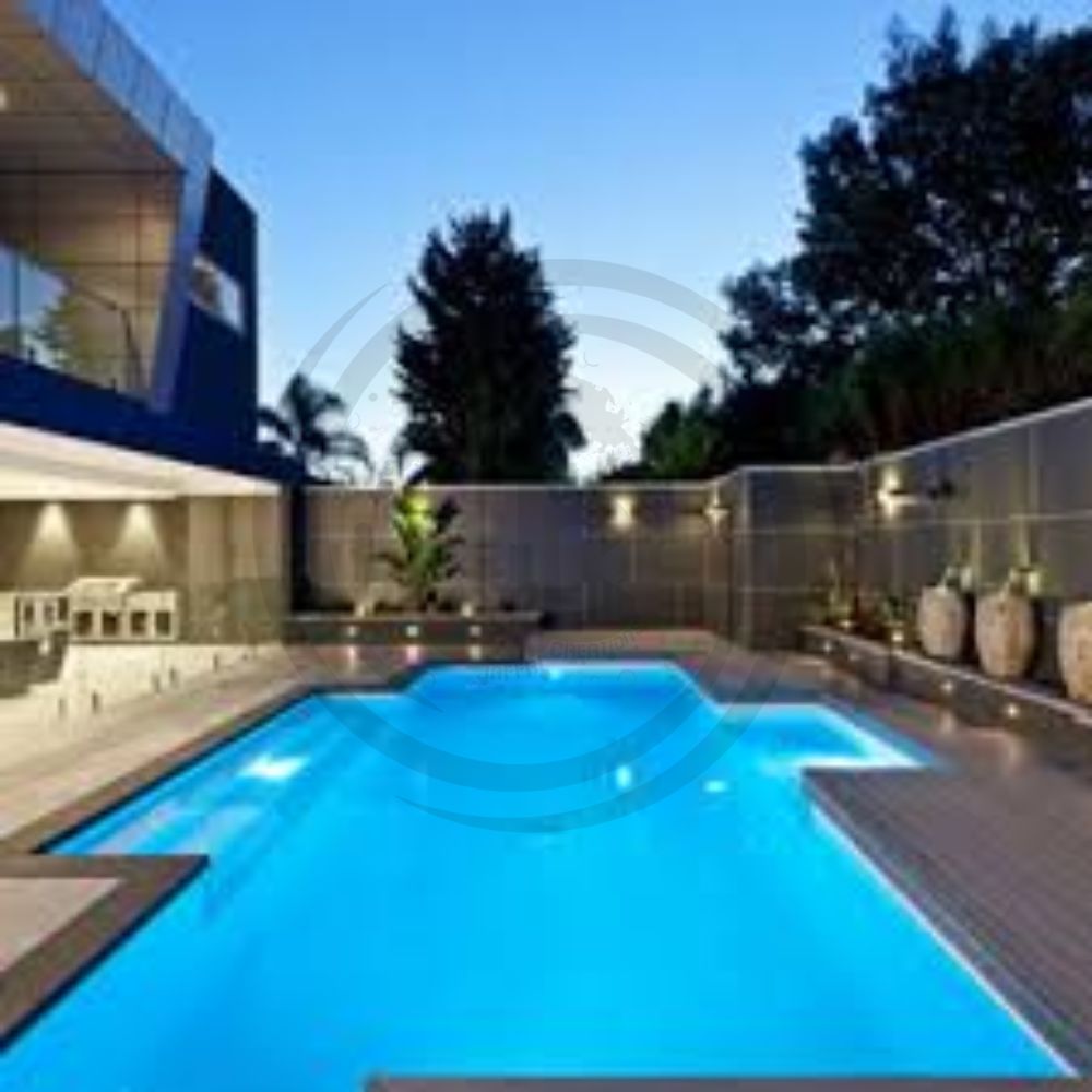 Indoor Swimming Pool - Premium Reinforced Fiberglass, Spacious 12x25 Feet, Elegant Blue Finish, Safe Non-slip Surface, Energy Efficient Heating System