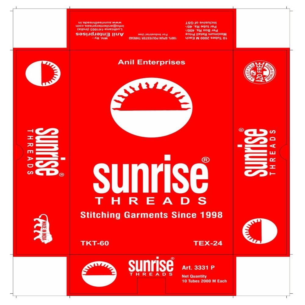 POLYESTER SEWING THREAD 2000 MTR