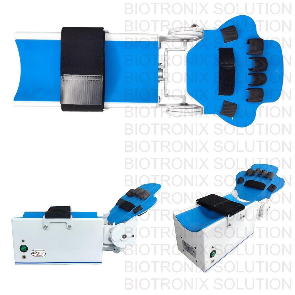 Electric Wrist Continuous Passive Motion Device for Therapeutic Exercises