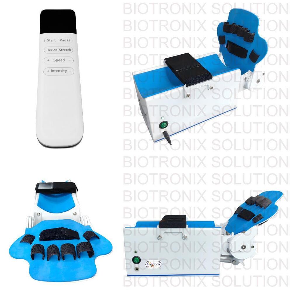 Electric Wrist Continuous Passive Motion Device for Therapeutic Exercises