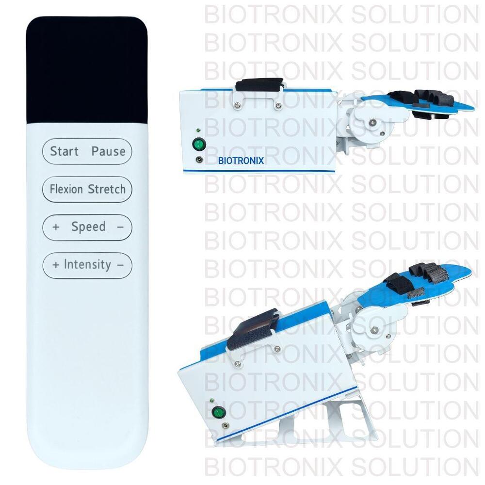 Electric Wrist Continuous Passive Motion Device for Therapeutic Exercises