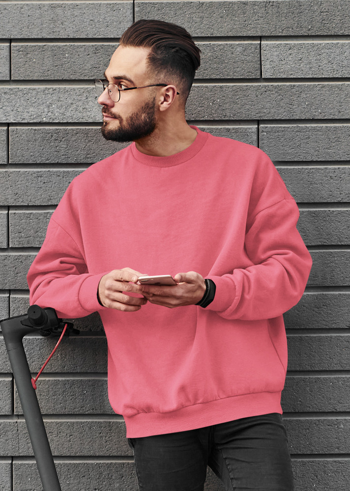 Plain Pink Sweatshirt