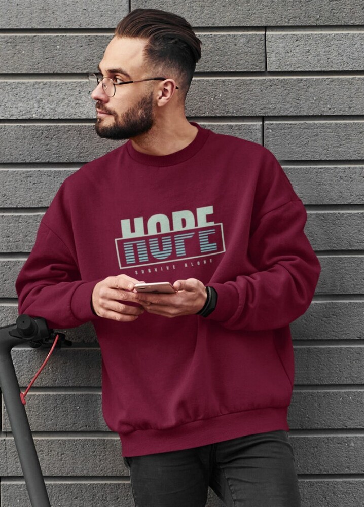 Hope Mens Sweatshirt - Color: Multicolour