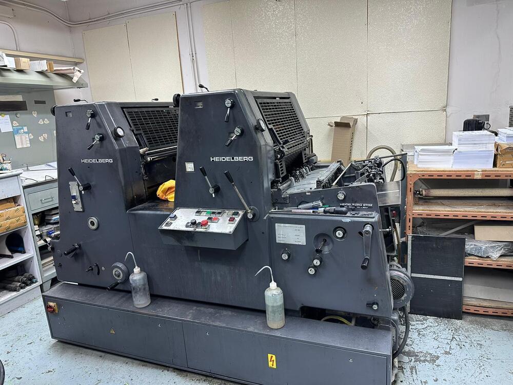 Heidelberg Gtoz 52 2 Color Offset Printing Machines - Automatic Grade: Semi-Automatic
