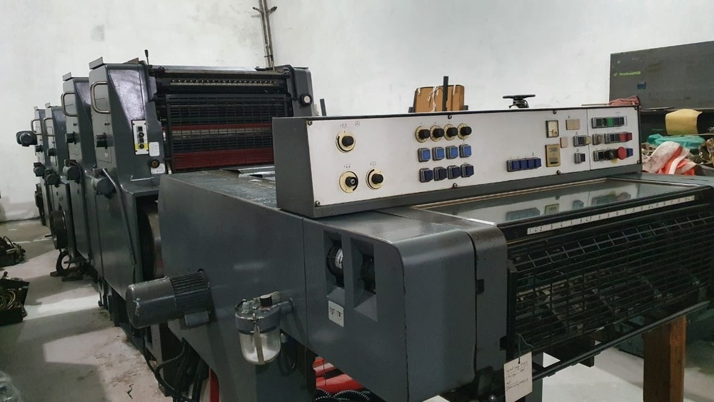 Heidelberg Movh 4 Color Offset Printing Machines - Automatic Grade: Semi-Automatic