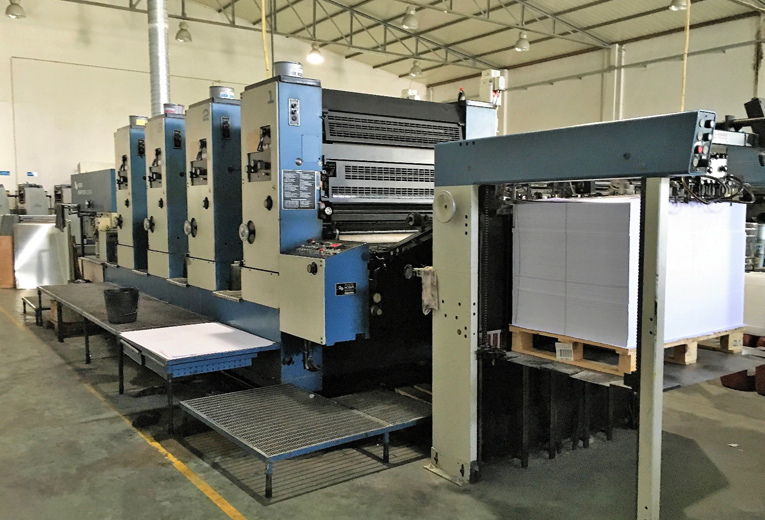 Kba Rapida 104-4 4 Color Offset Printing Machines - Automatic Grade: Semi-Automatic