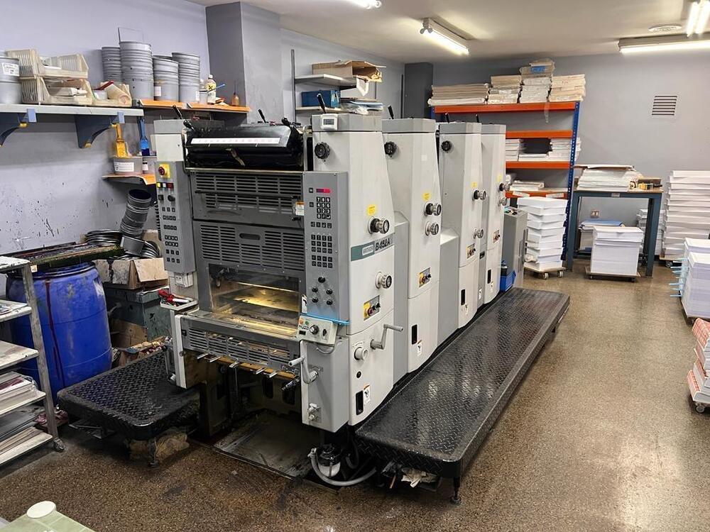 Hamada B 452 4 Color Offset Printing Machines - Automatic Grade: Semi-Automatic
