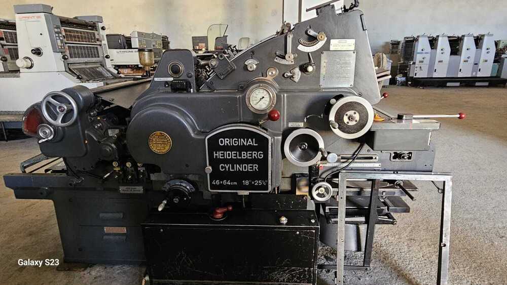 Heidelberg Cylinder Ksd Die Cutting Machines - Feature: High Efficiency