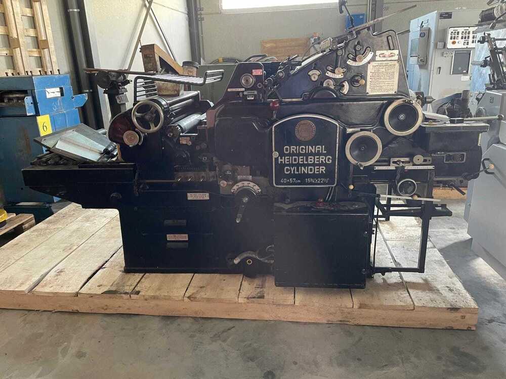 Heidelberg Cylinder Ksb Die Cutting Machines - Feature: High Efficiency