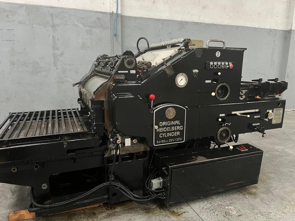 Heidelberg Cylinder Sbd Die Cutting Machines - Feature: High Efficiency