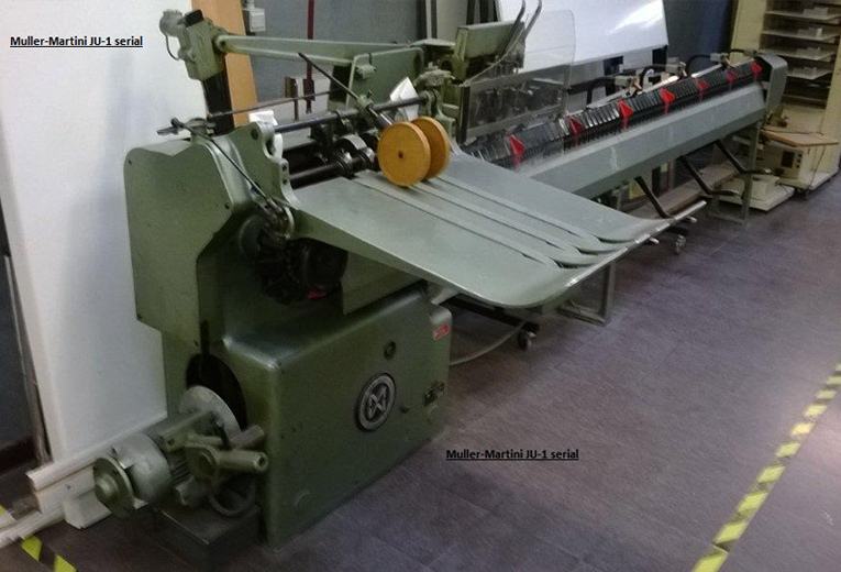 Muller Martini Ju 1 Binding Machines - Material: Steel