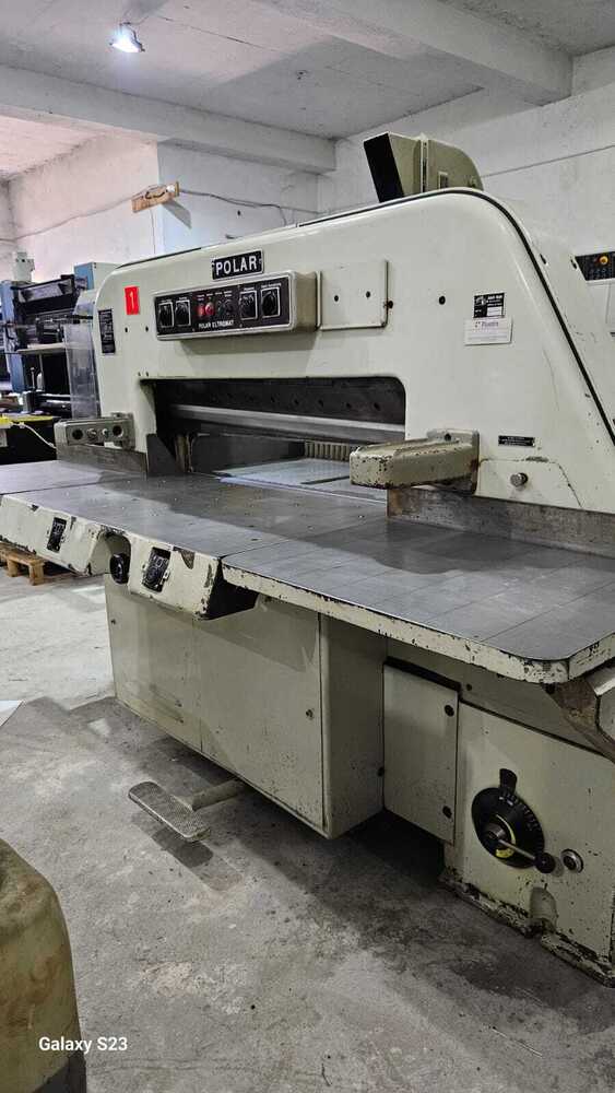 Polar 107 El Paper Cutting Machine - Feature: High Efficiency