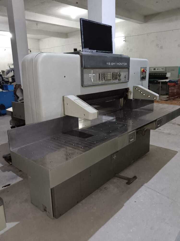 Polar 115 Em Tv Monitor Paper Cutting Machine - Feature: High Efficiency