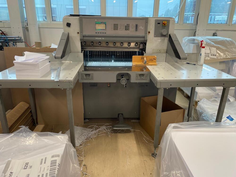 Polar 78 Ed Paper Cutting Machine - Feature: High Efficiency