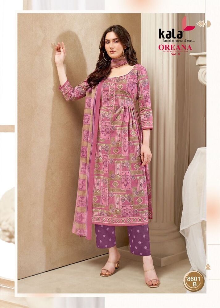 Kala Oreana Vol-9 Dress Material