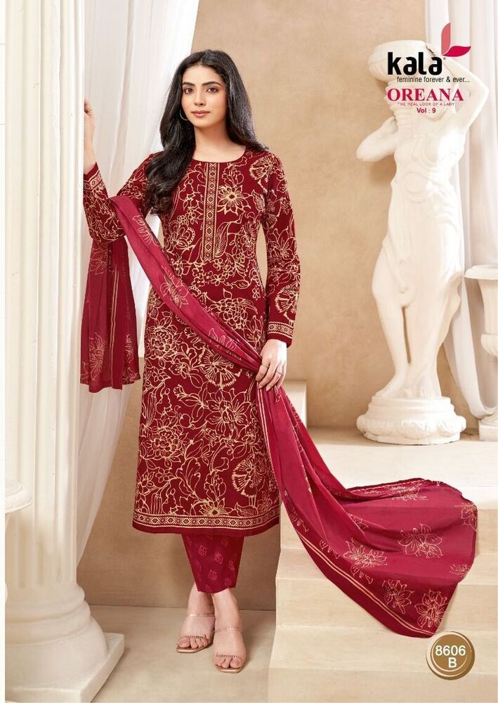 Kala Oreana Vol-9 Dress Material