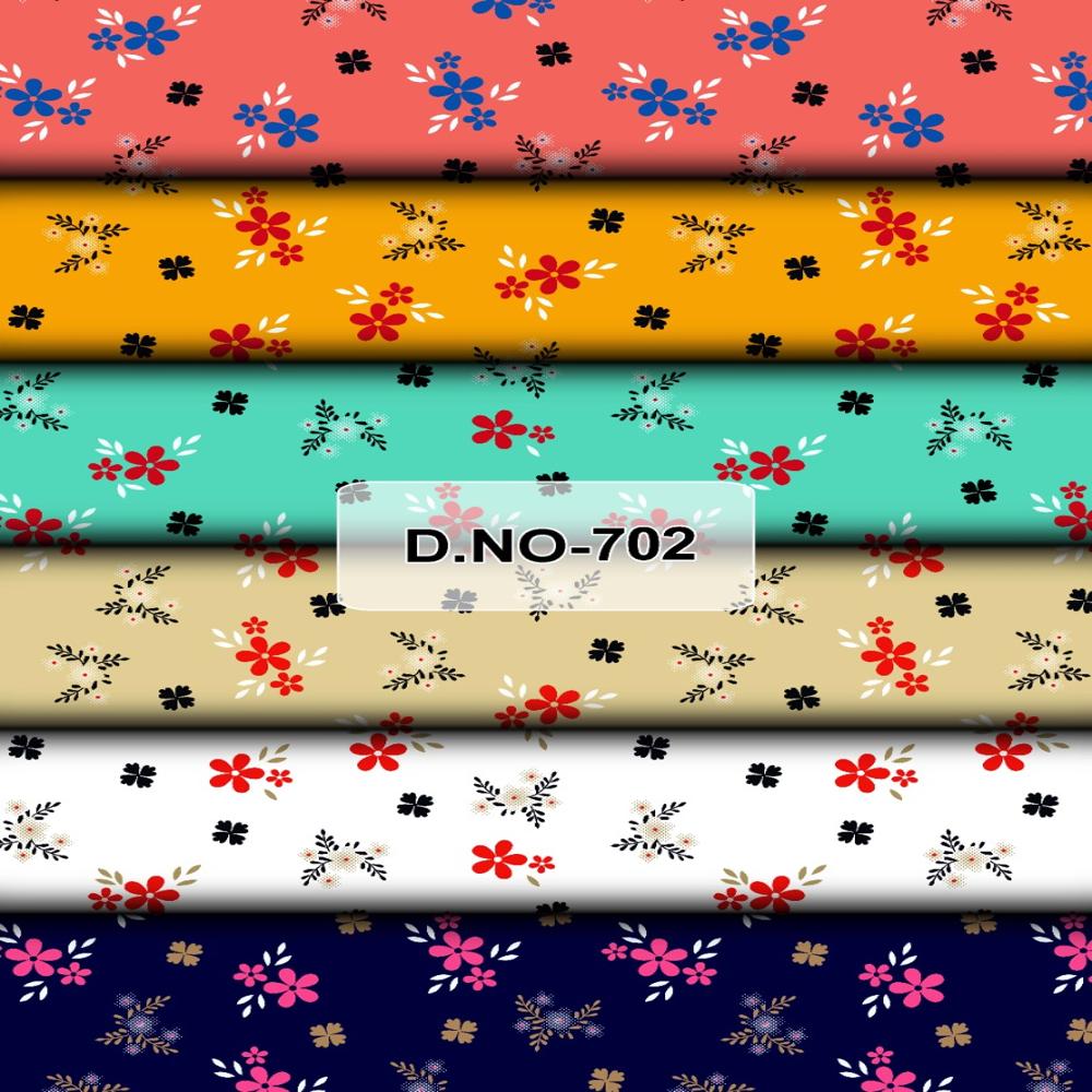 Printed Rayon Fabric - Color: Different Available