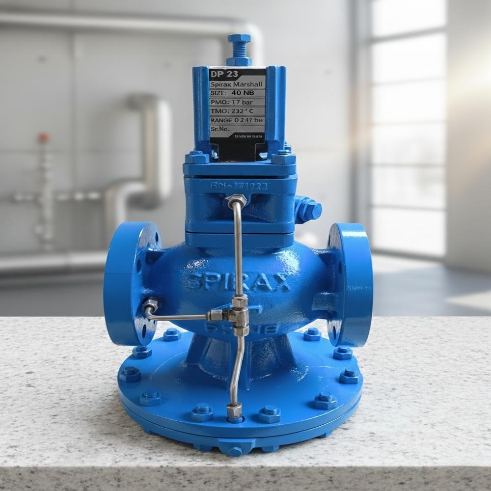 40 mm Spirax Marshall make SG Iron Pilot Operated Pressure reducing valve DP23
