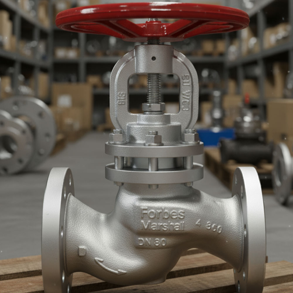 Dn80 Forbes Marshall Cast Steel Piston Valve Class 300 Psval - Application: Steam