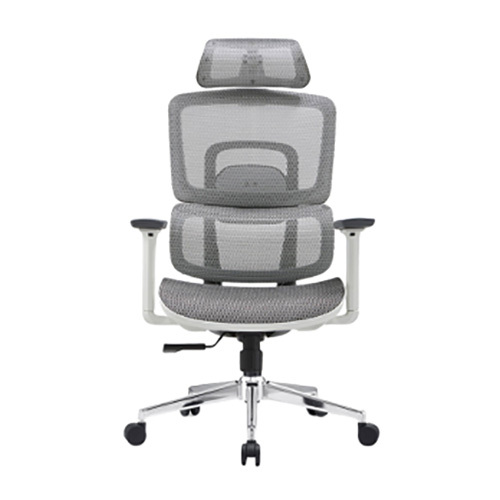 8618M Grey Meshback Chair