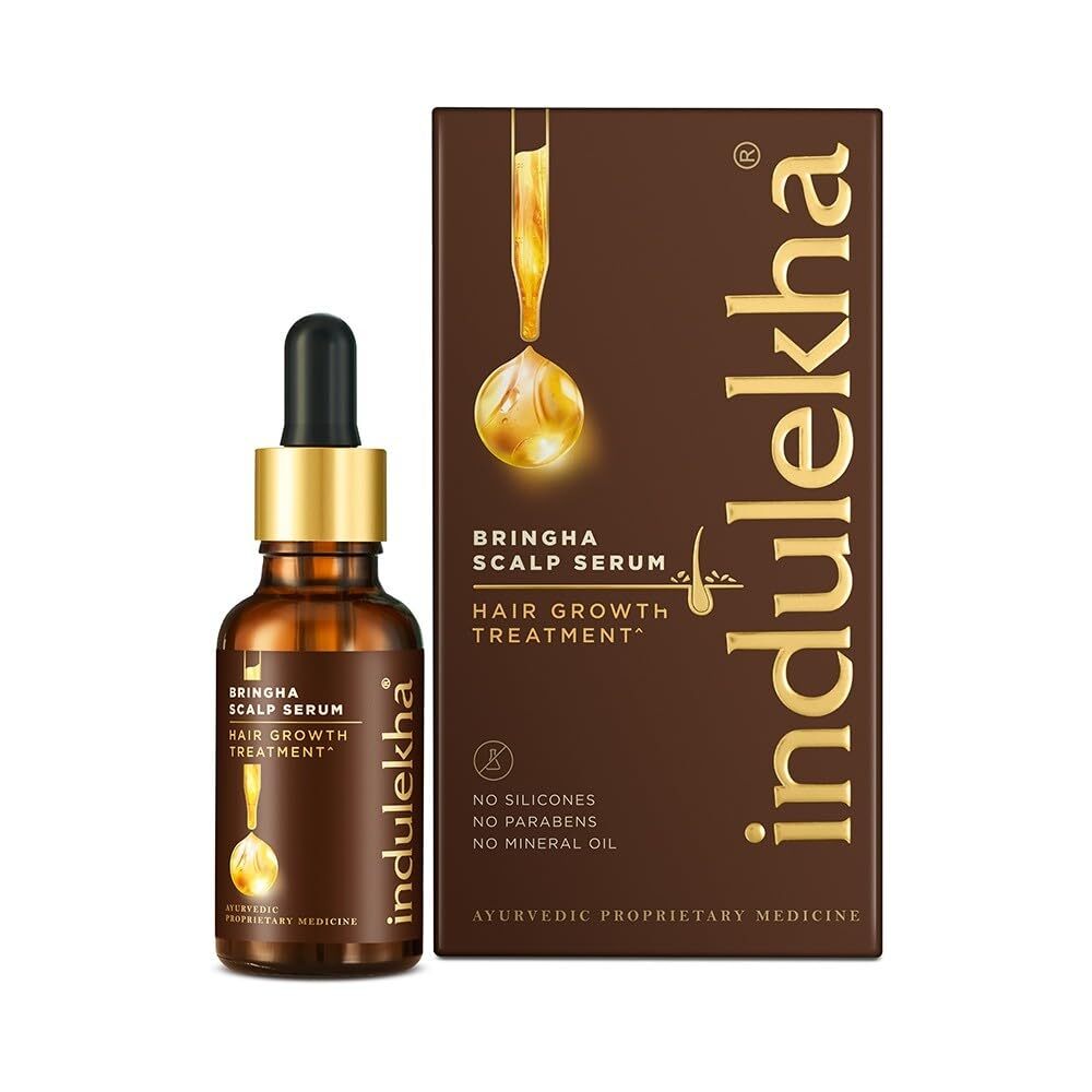30Ml Indulekha Bringha Hair Growth Scalp Serum - Age Group: Adult