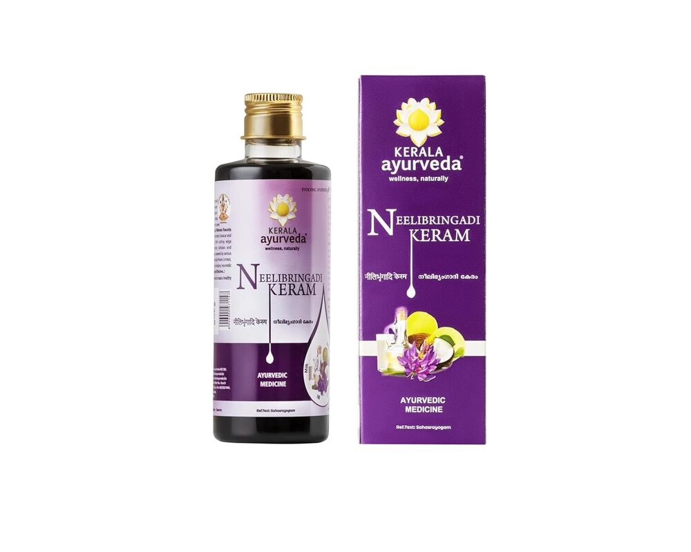 Kerala Ayurveda Neelibhringadi Keram Hair Oil For Hair Growth - Age Group: Adult