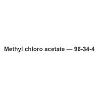 Methyl Chloro Acetate -96-34-4 - Cas No: 96-34-4