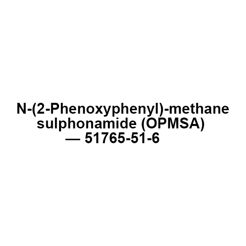 N-(2-Phenoxyphenyl)-methane sulphonamide (OPMSA) - 51765-51-6