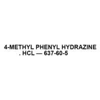 4-methyl Phenyl Hydrazine Hcl - 637-60-5 - Color: White