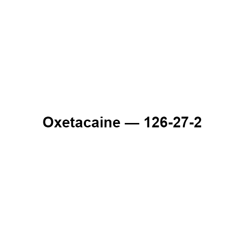 Oxetacaine 126-27-2
