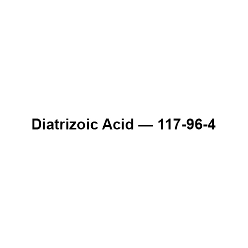 Diatrizoic Acid - 117-96-4